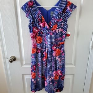Flower patterned dress